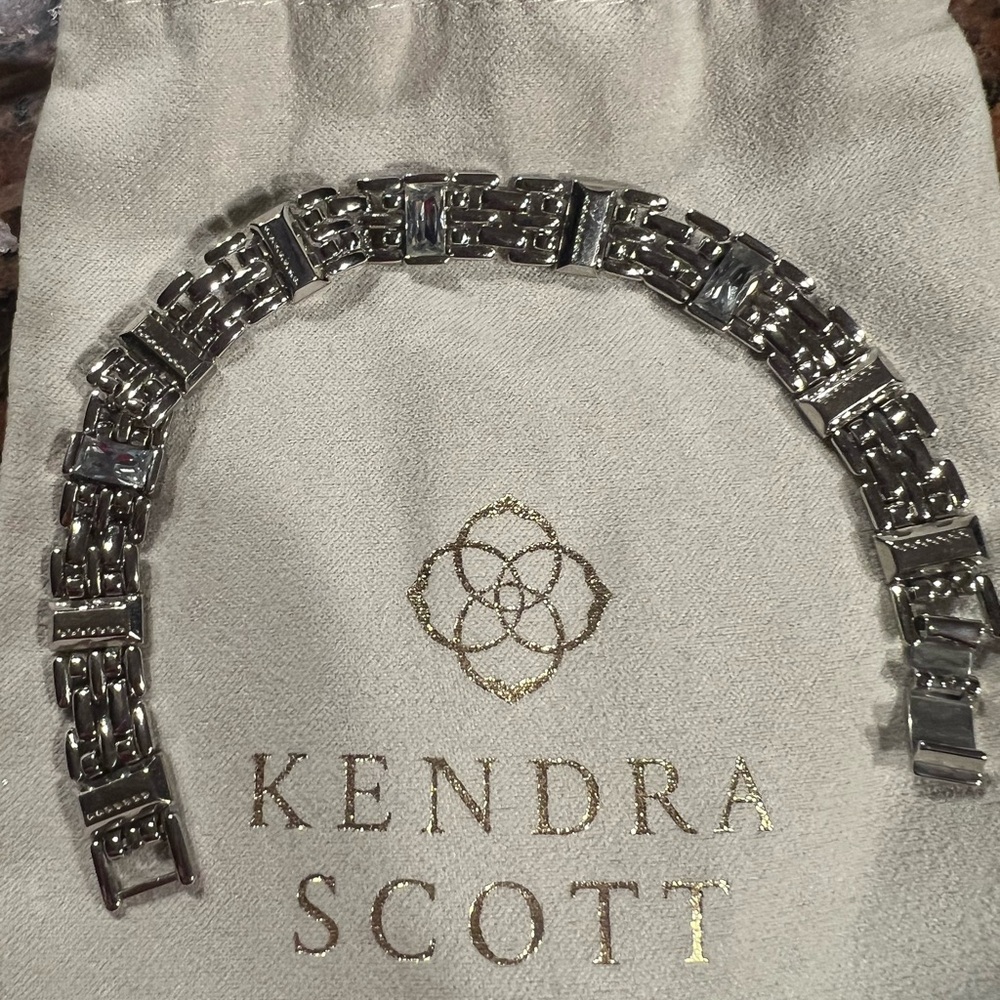 Kendra Scott Silver Link Bracelet